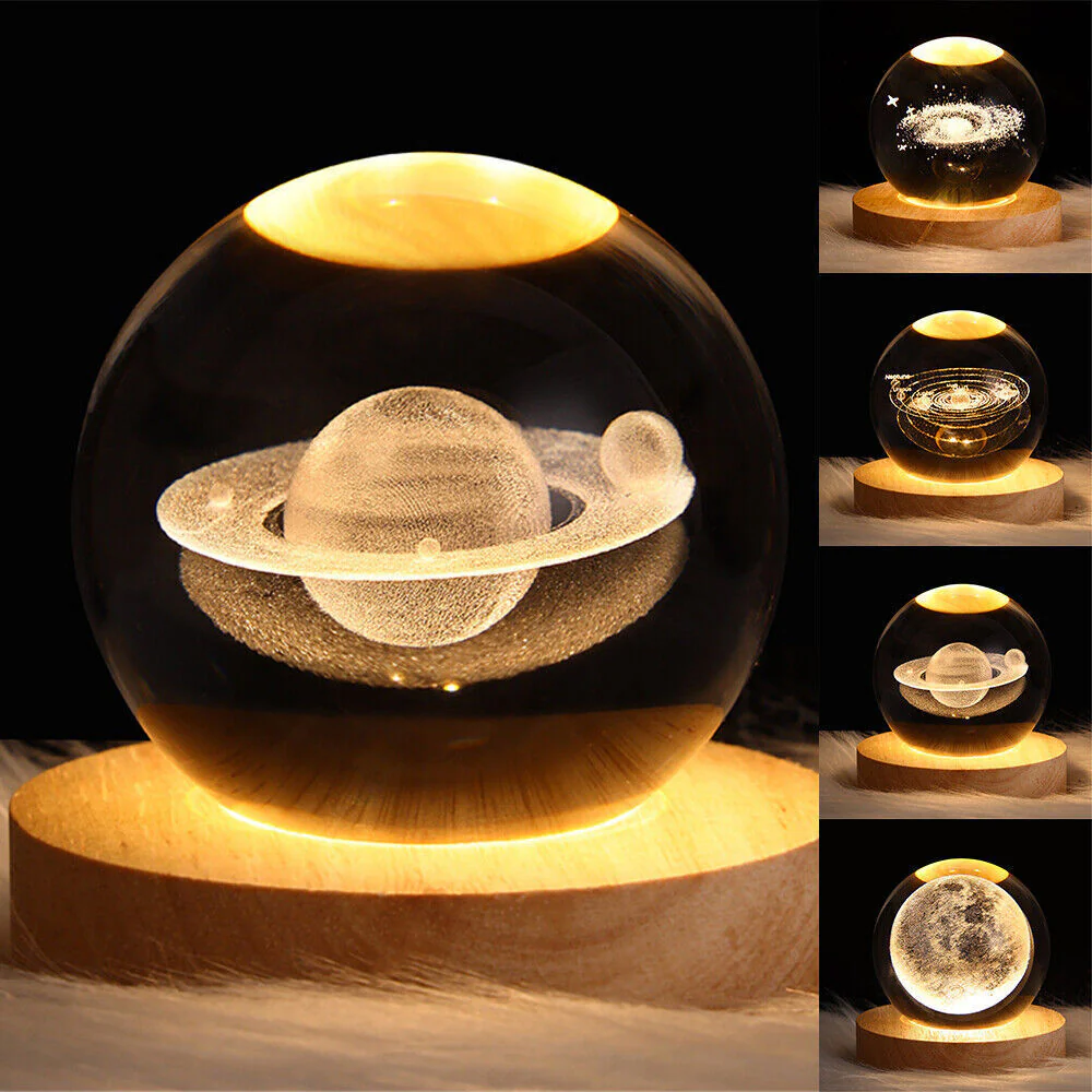 Enchanting Luminous Crystal Ball