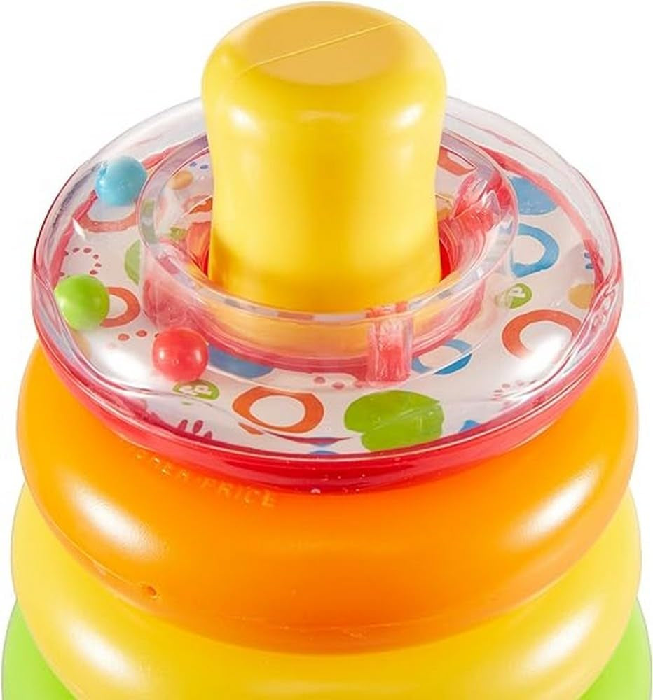 Classic Roly-Poly Ring Stacking Baby Toy