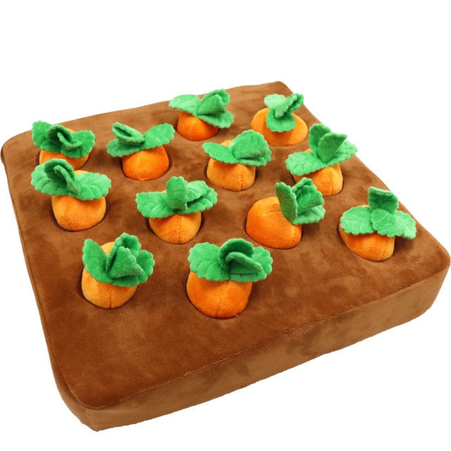 Carrot Farm Interactive Snuffle Toy for Dogs