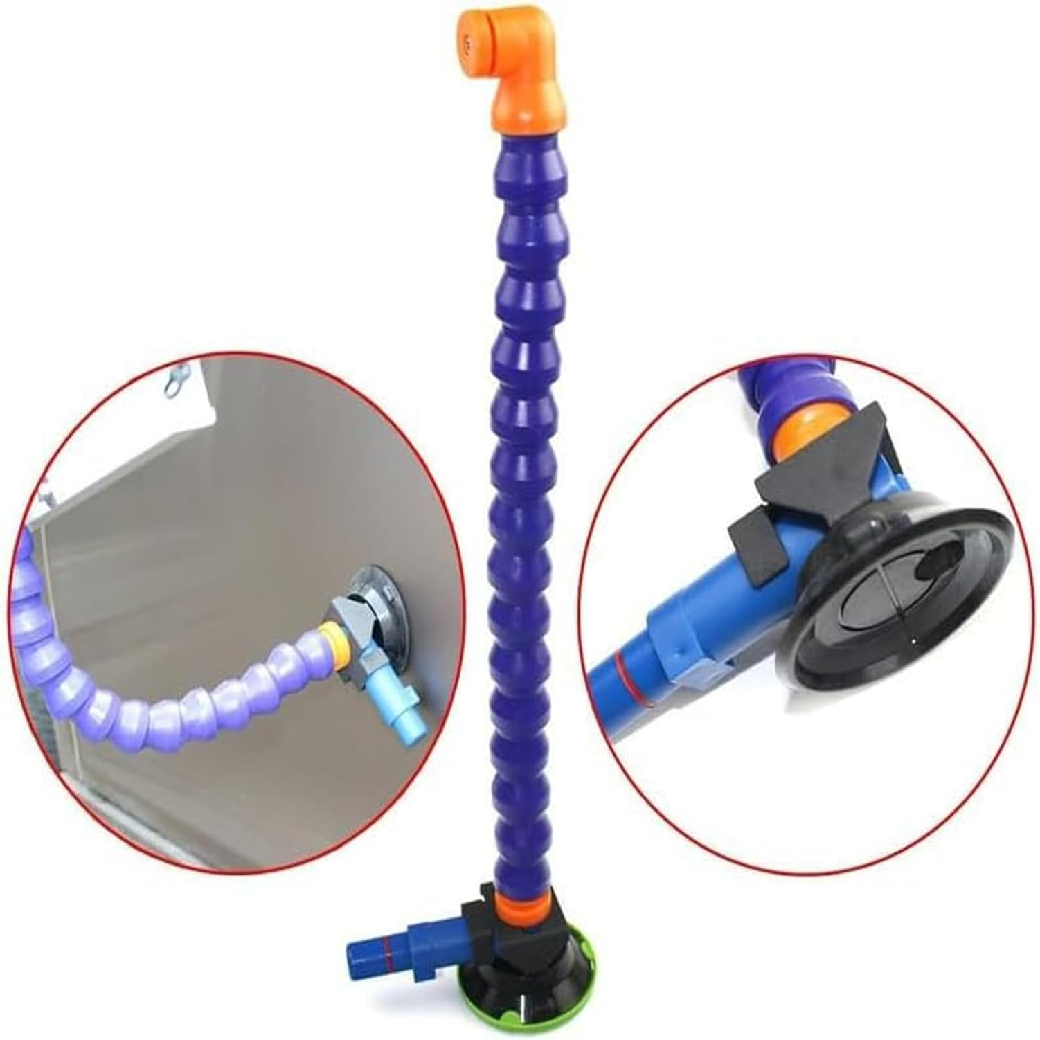 Flexible Air Pump Car Dent Repair Tool with Leveling & Suction Cup