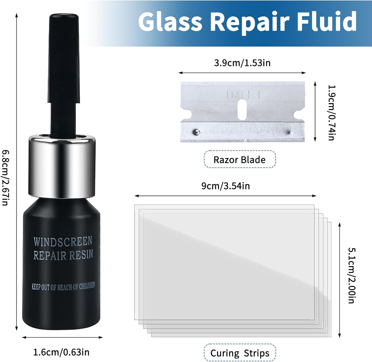 Glass Revive Crack Solution Kit