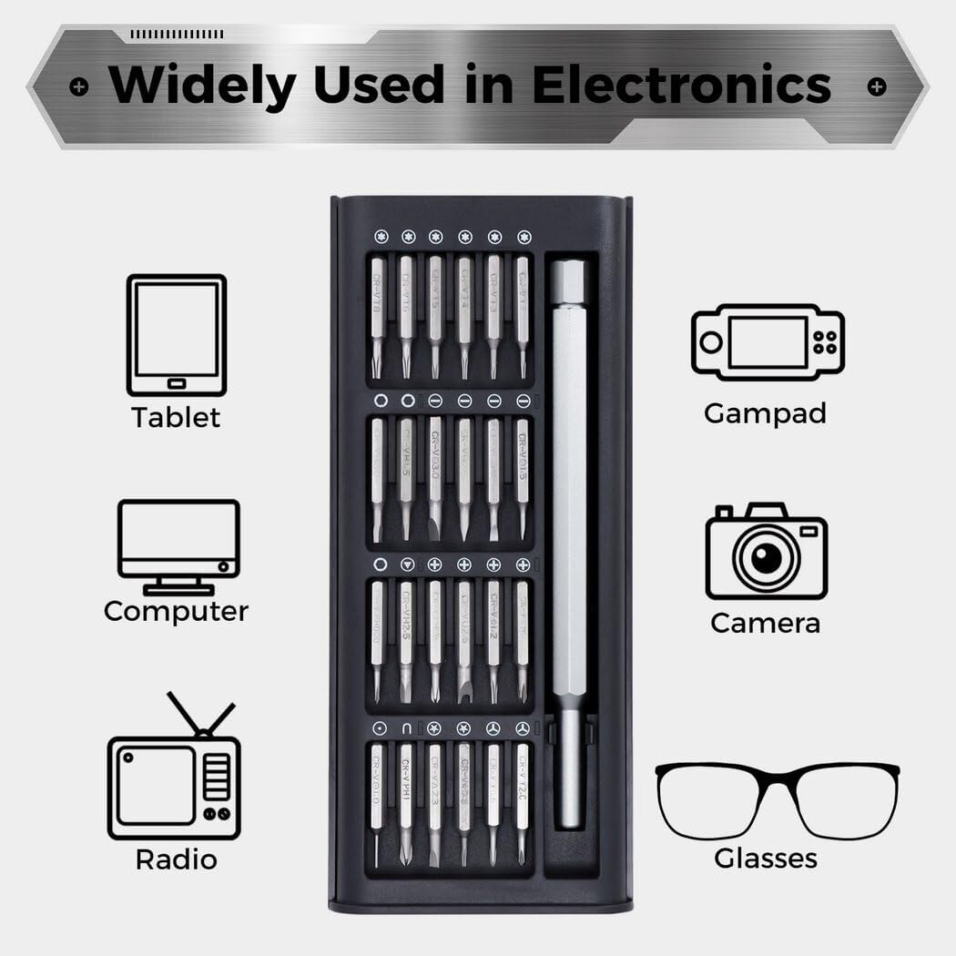 Multipurpose 24 in 1 Precision Screwdriver Repair Tool Kit