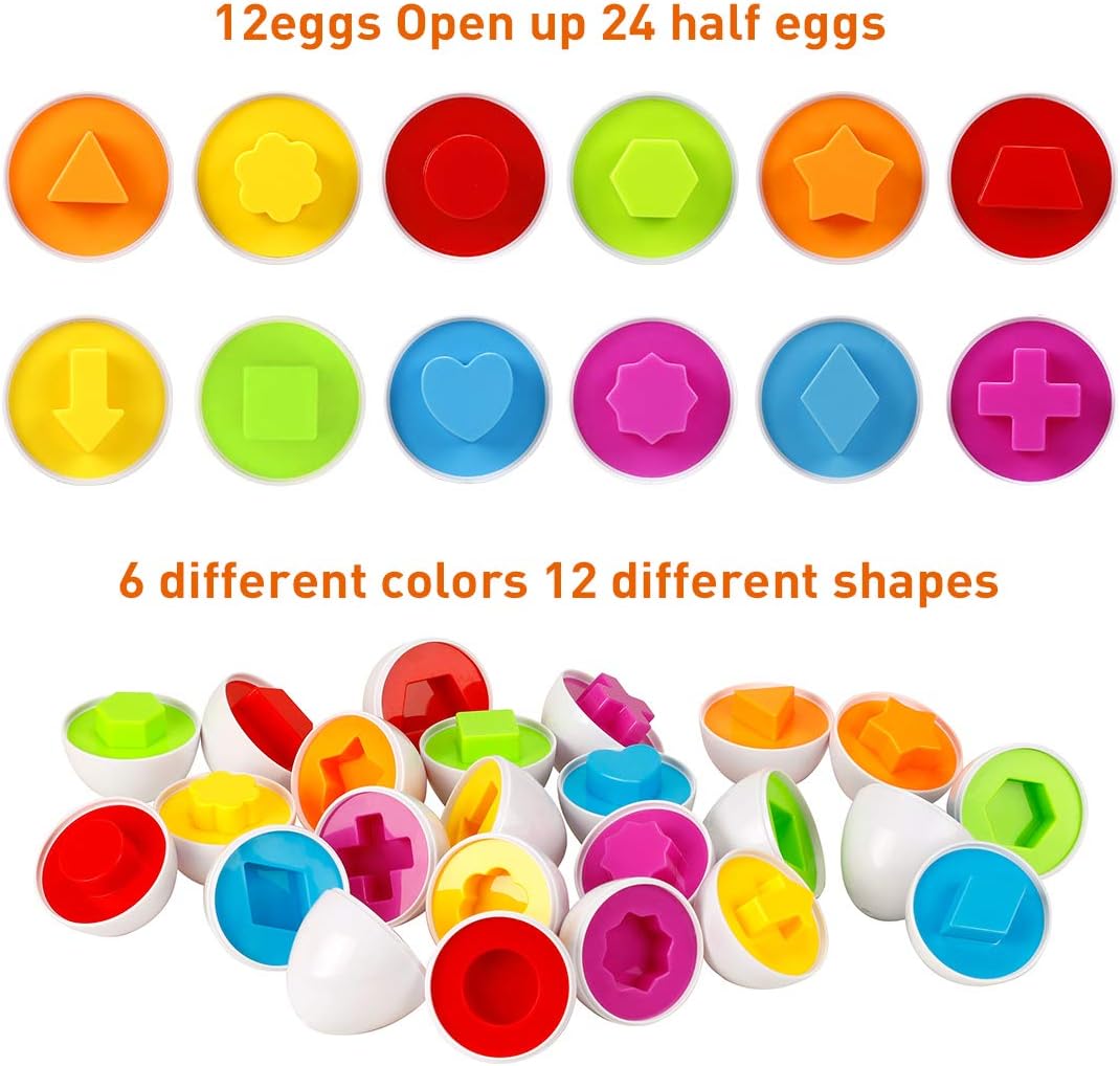 Kids Colour Matching Egg Set