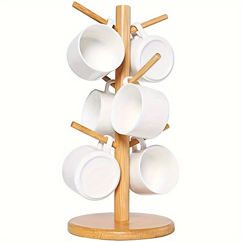 6-Hook Coffee Mug Holder Tree