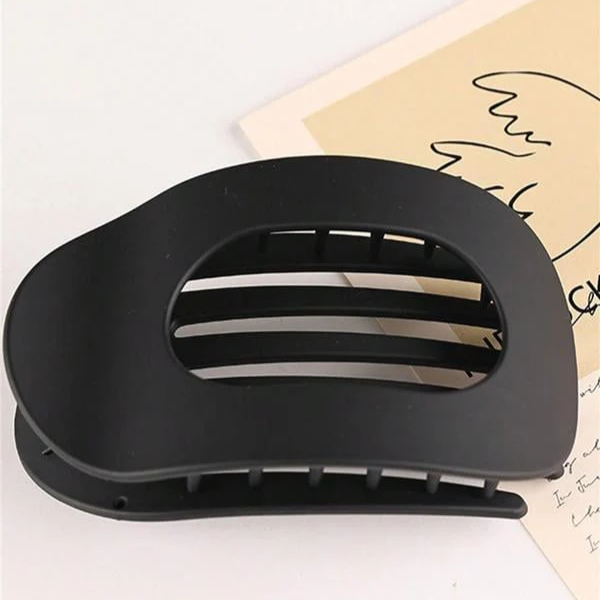 Elegant Matte Solid Colour Hair Clip