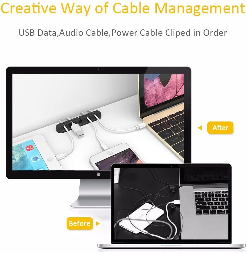 Cable Clips Cord Management Organizer