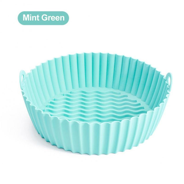 Reusable Silicone Air Fryer Baking Tray