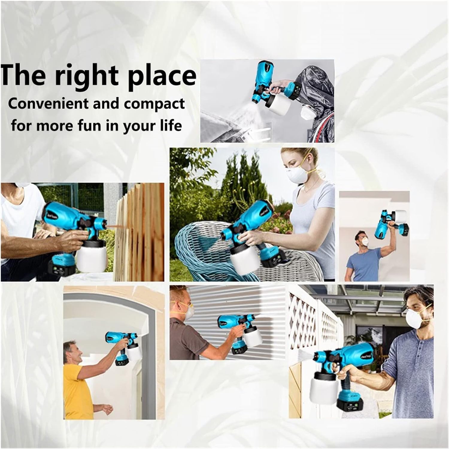 Cordless Paint Jet Pro Twin Battery