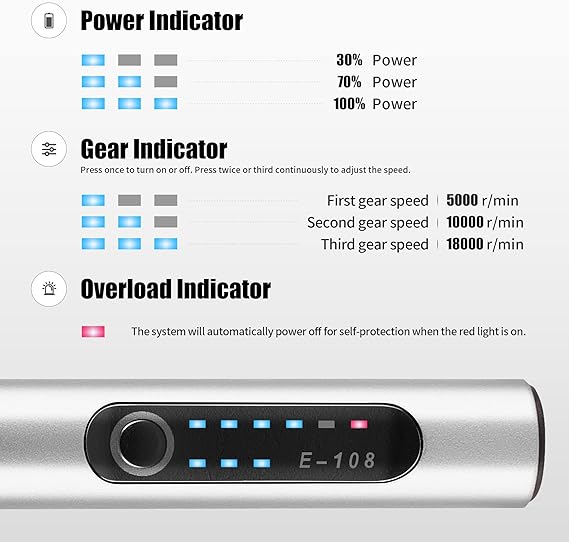 Cordless Engraving Pen works seamlessly on 50+ different surfaces