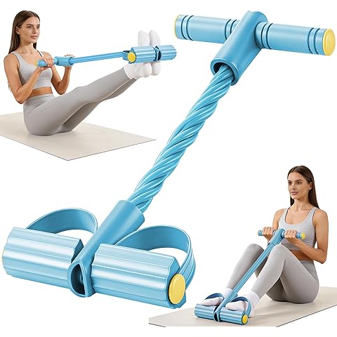 Ultimate Home Gym Pedal Resistance Rope for Total Body Workout