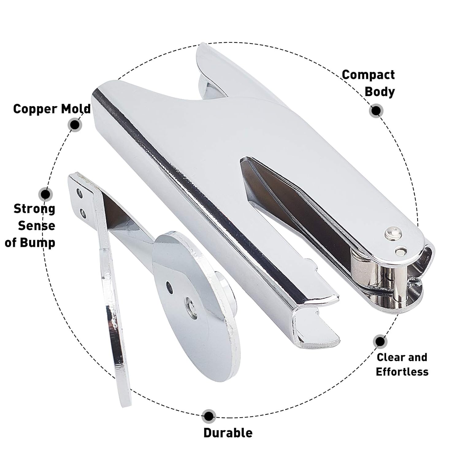 Book Embosser - Seal Stamps of your own design on Books, Business Cards, or Notebooks