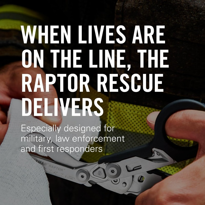 Raptor Rescue 6-in-1 Emergency Multi-Tool