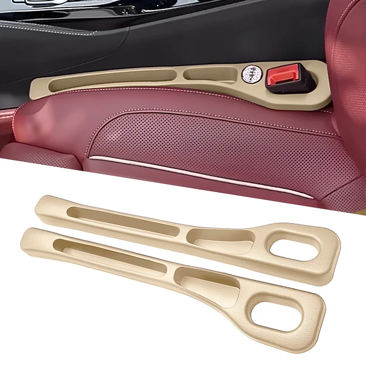 Dual-Slot Car Seat Gap Organizer