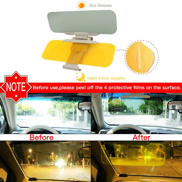 Anti-Glare Car Visor Extender