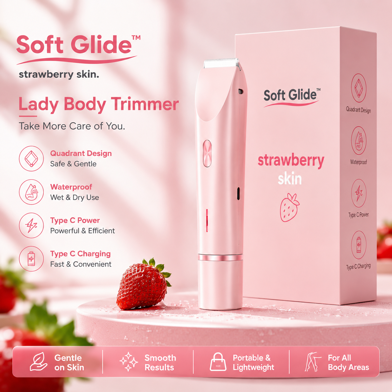 SoftGlide | Premium Electric Razor for a Perfect Shave Every Time