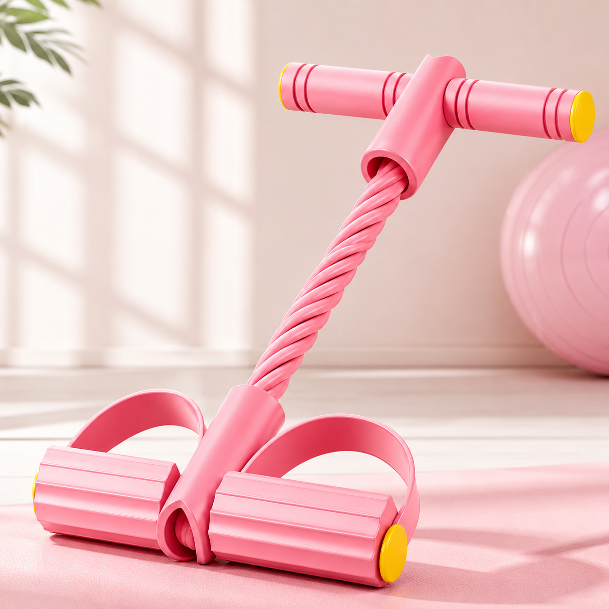 Ultimate Home Gym Pedal Resistance Rope for Total Body Workout