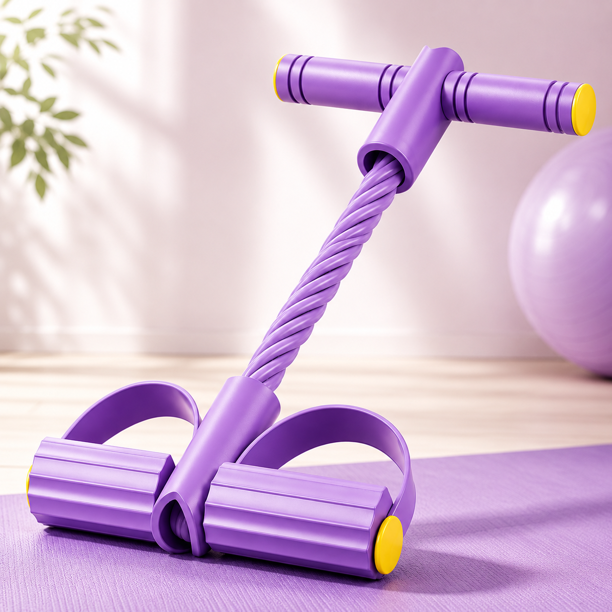 Ultimate Home Gym Pedal Resistance Rope for Total Body Workout