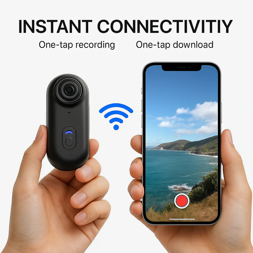 Pocket-Sized 4K POV Pro Action Camera