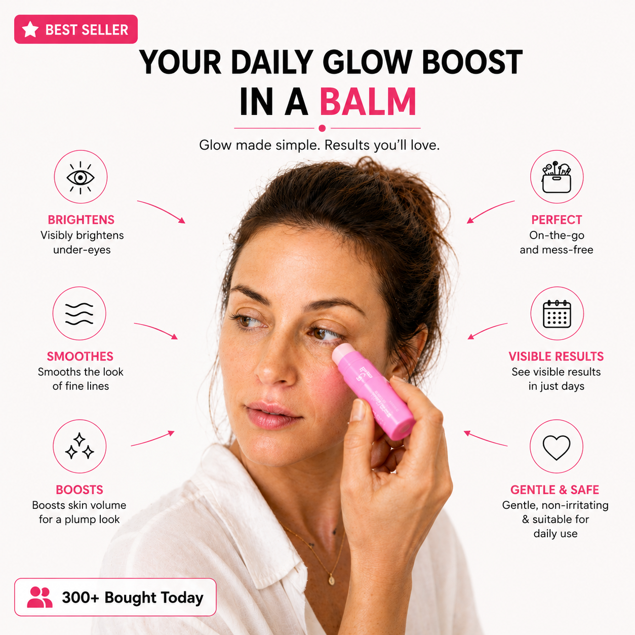 Korean PDRN Pink Collagen Volume Multi Balm