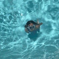 TibaToes™ Clip-On Swim Goggles