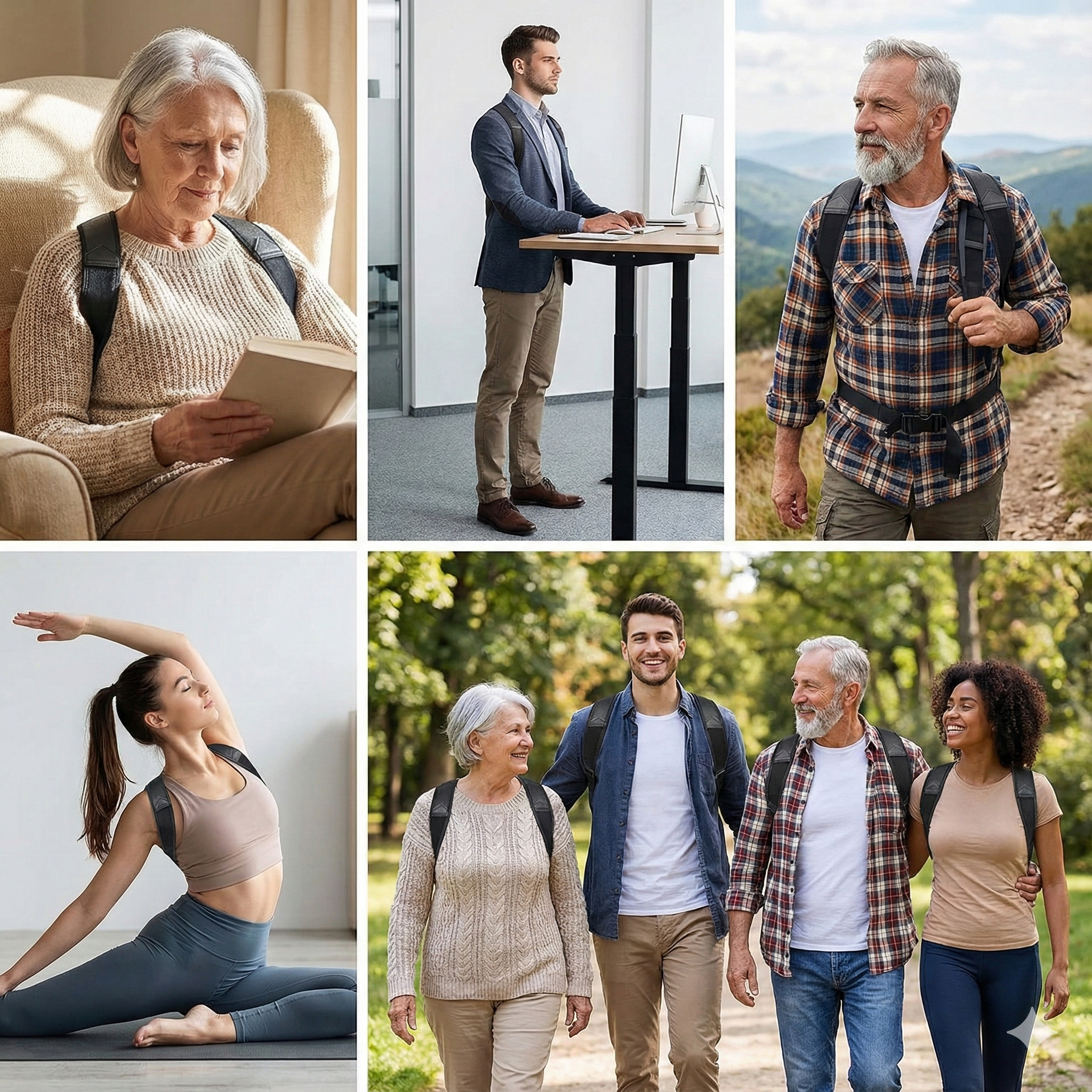 Instant Posture Corrector | Adjustable, Comfortable & Pain-Relieving