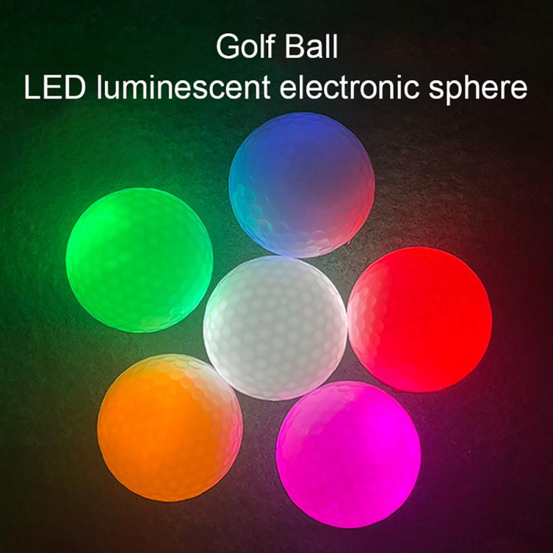 Golf Glowing Balls for Early and Late Morning Practices