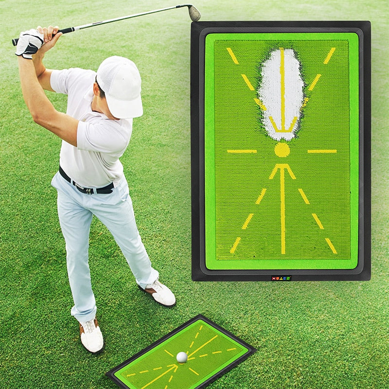 Golf Swing Tracker Mat - Use at Home or Park