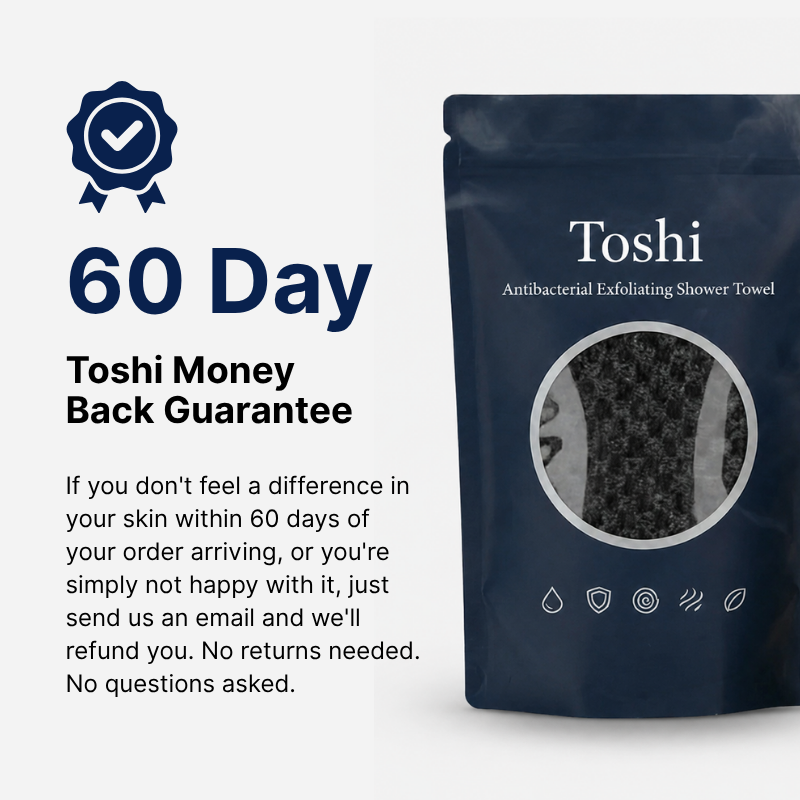 Toshi™ Japanese Exfoliating Shower Towel