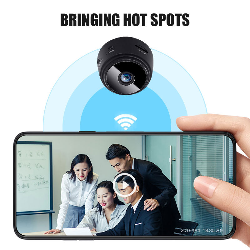 Wireless Indoor Security Camera Pro - Protect Your Family & Kids