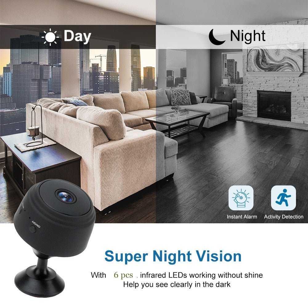 Wireless Indoor Security Camera Pro - Protect Your Family & Kids