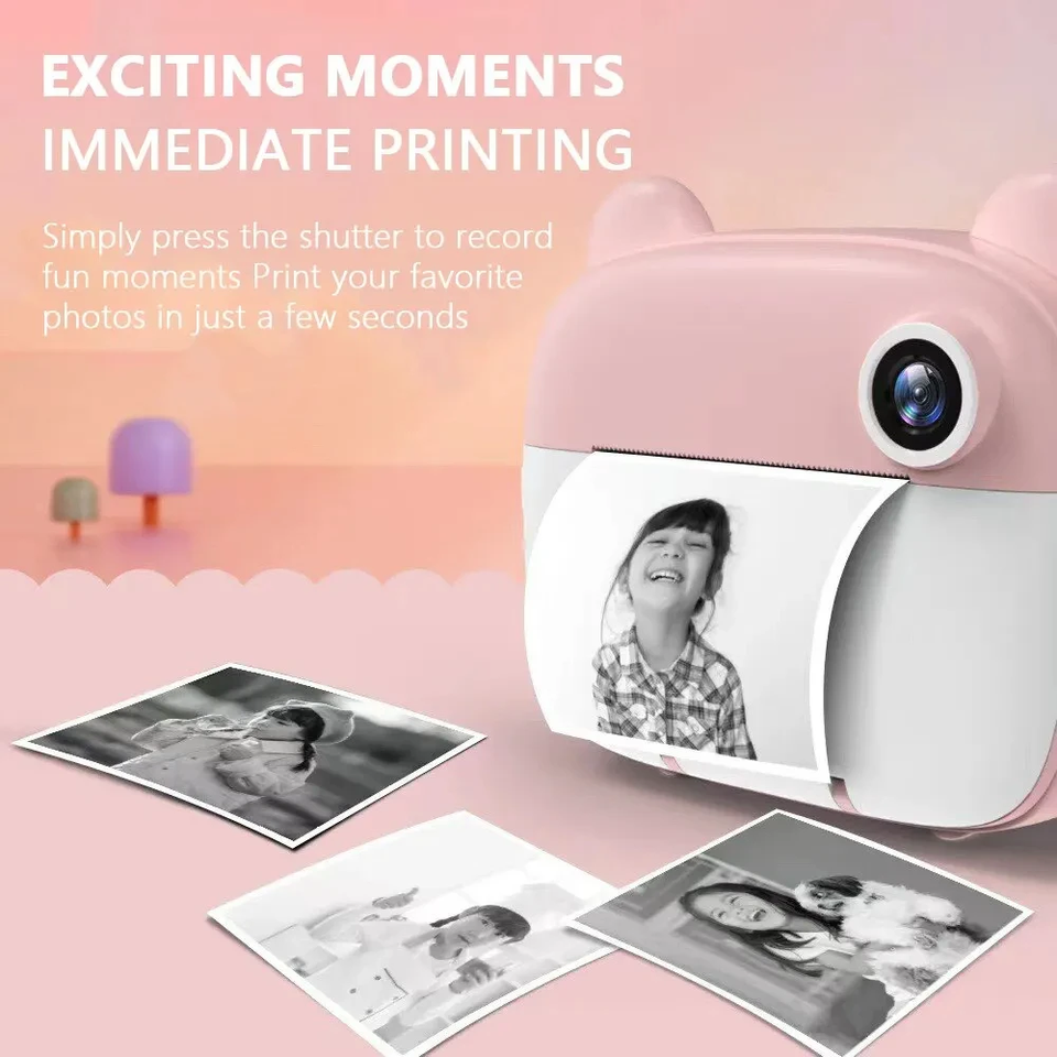Mini Instant Print Digital Camera for Kids | Limited Edition