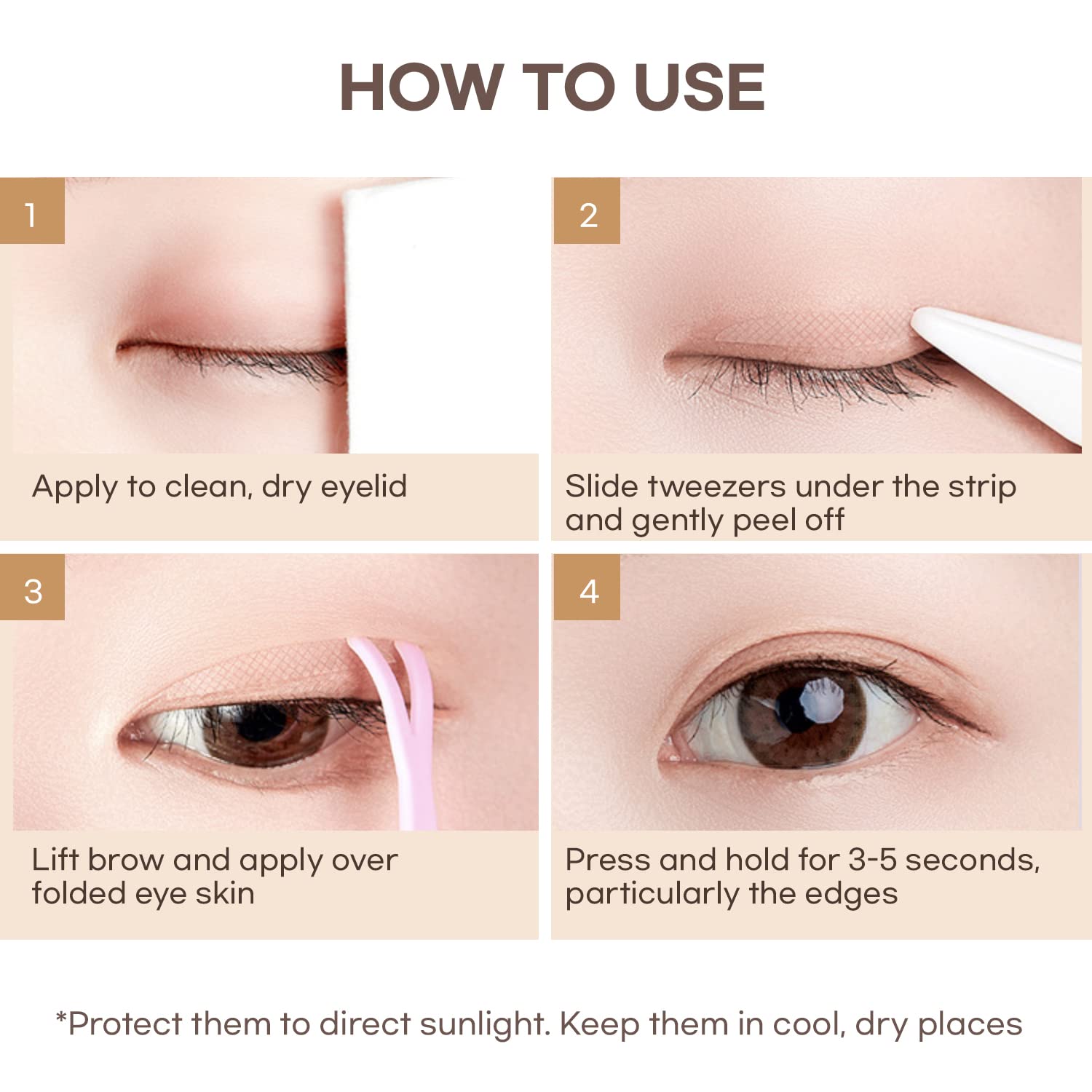 Invisible Eyelift Strips For Attractive Looks