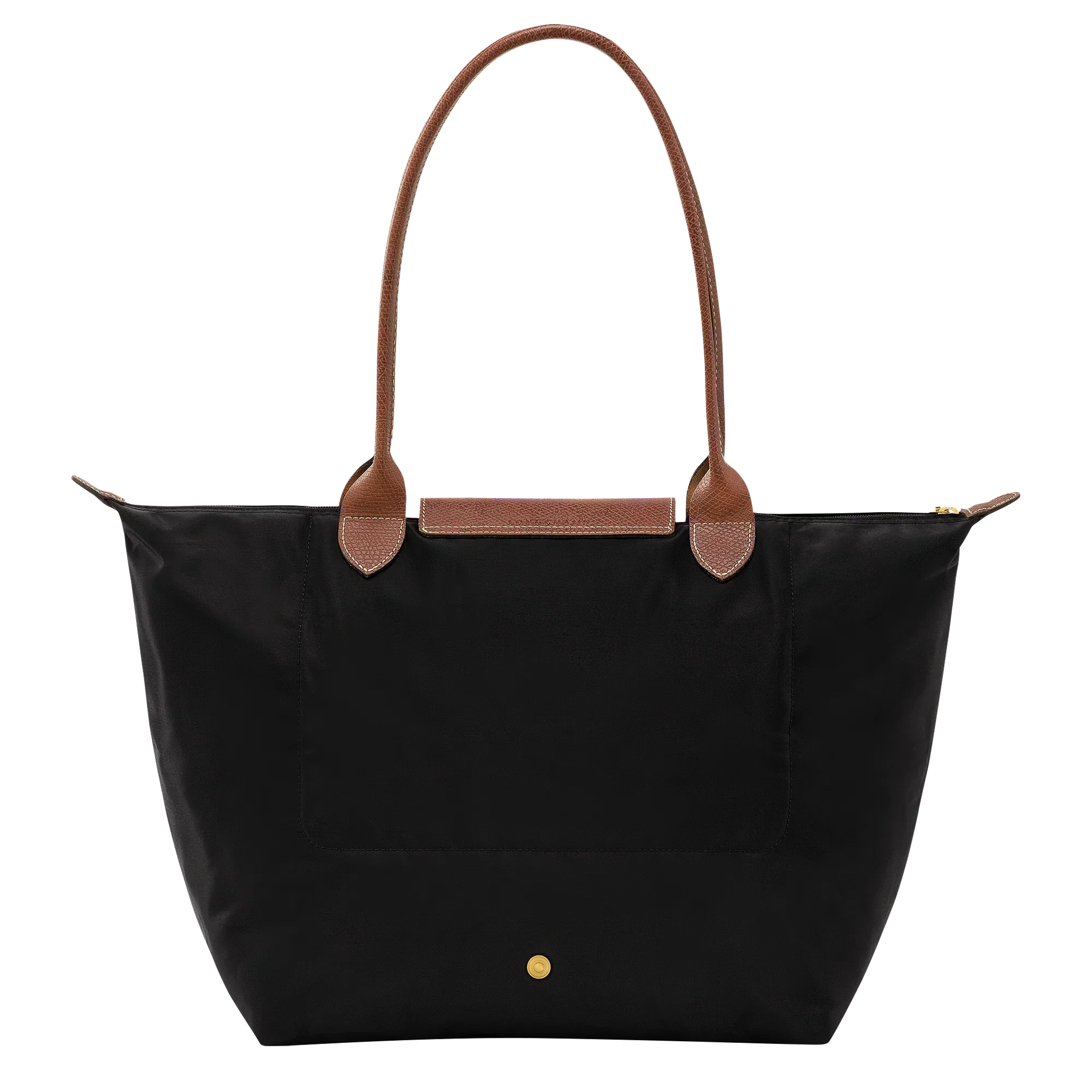 Large Foldable Nylon Bag, Black