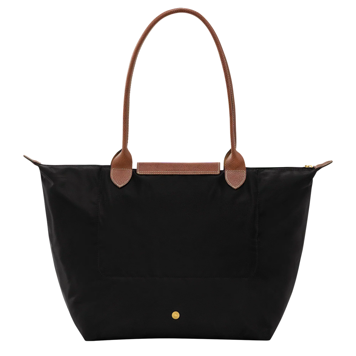 Large Foldable Nylon Bag, Black