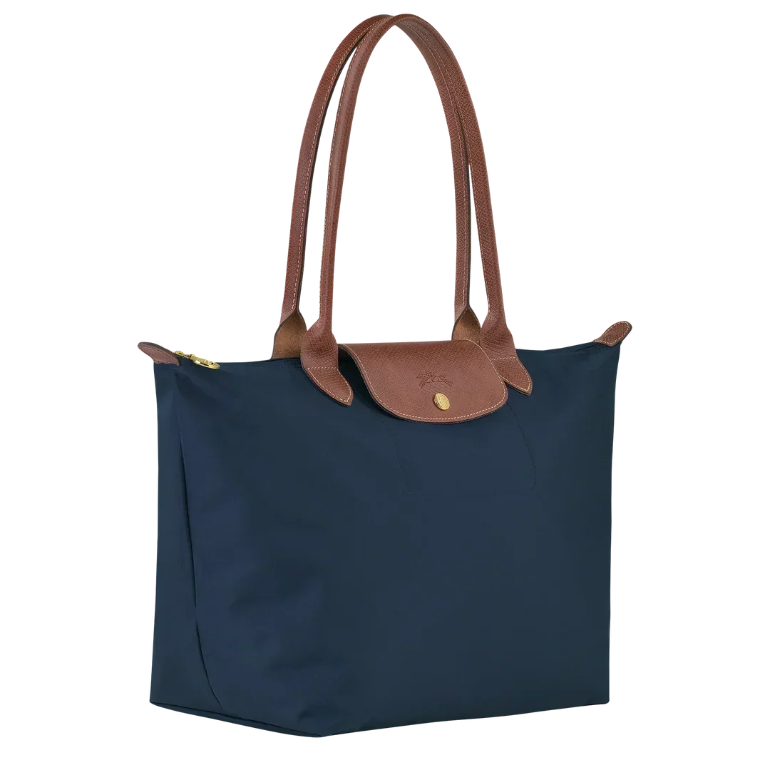 Large Foldable Nylon Bag, Navy