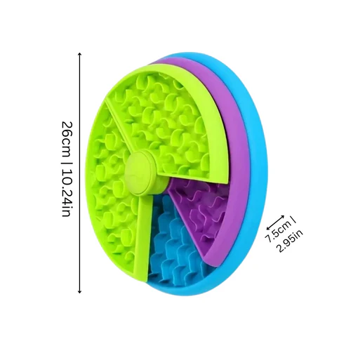 SnifferTurner | Interactive Rotating Dog Bowl for Mental Stimulation & Healthier Eating