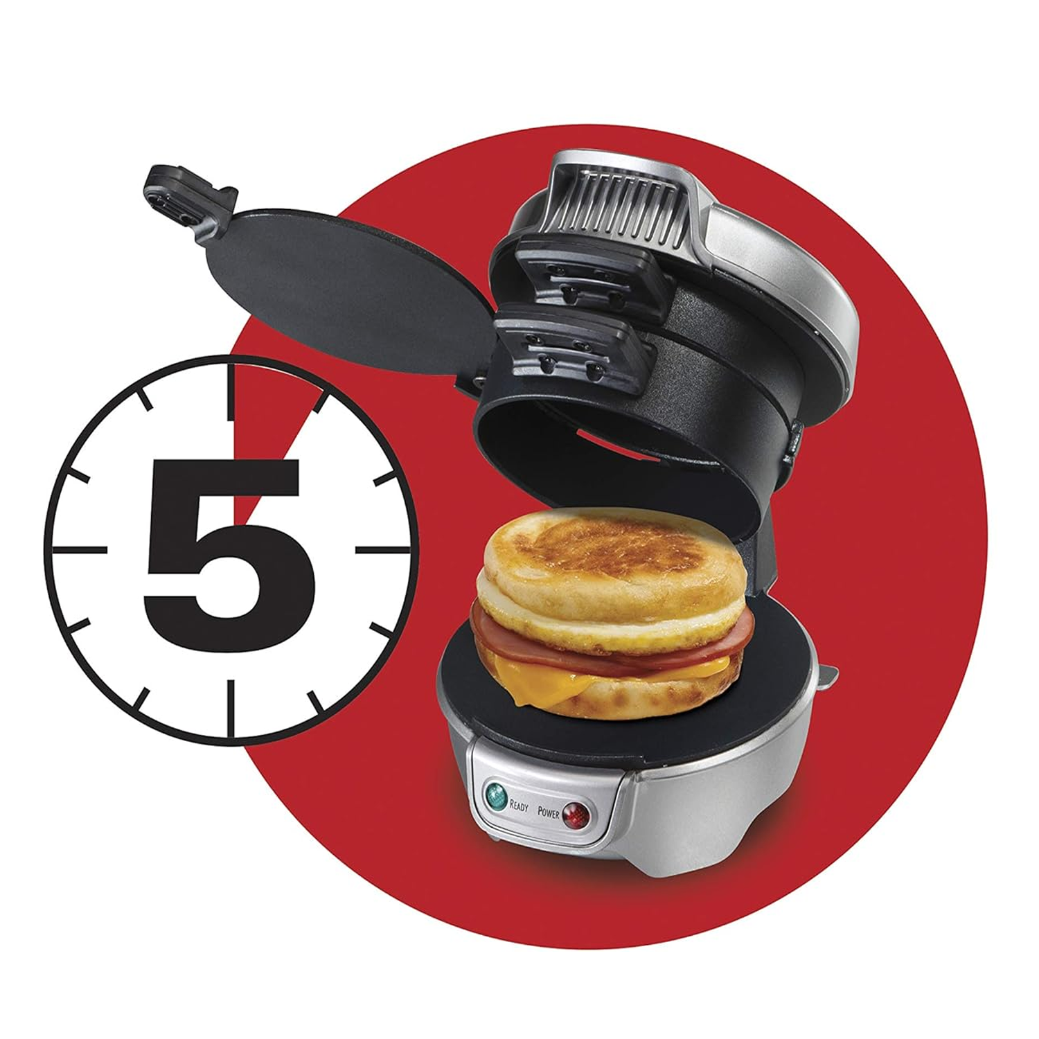 Mini in minutes Electric Egg Sandwich Maker