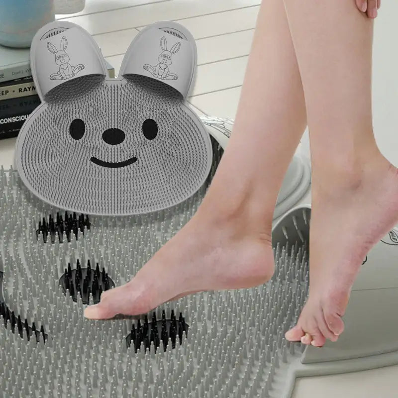 Bunny Soft Silicone Foot Scrubber