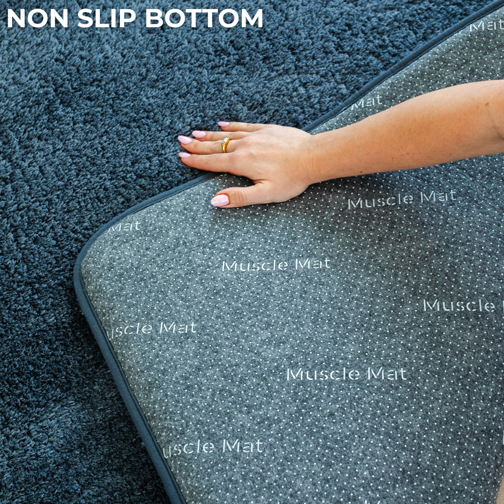 Deluxe Shaggy Relax Mat - 35mm Thick Foam Base