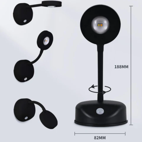 Versatile Motion Sensor Spot Light for Effortless Illumination