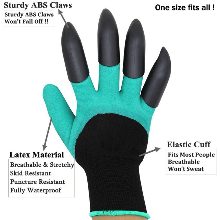 Garden Gloves with Claws