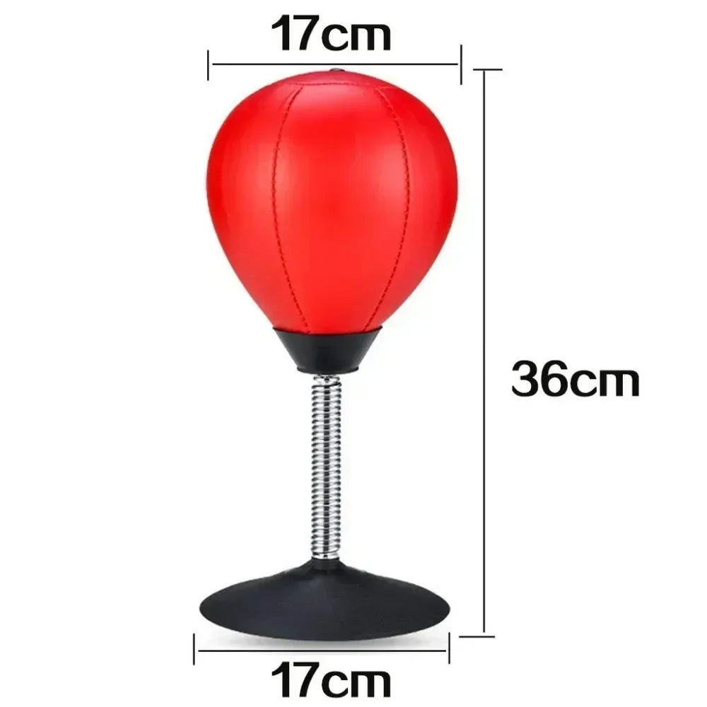 Desktop Punching Bag - For Adults & Kids Easy Setup