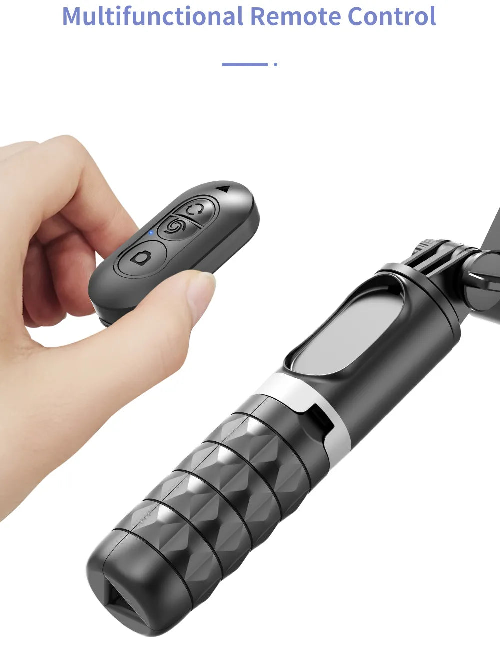 Gimbal Stabilizer Selfie Stick with Tripod