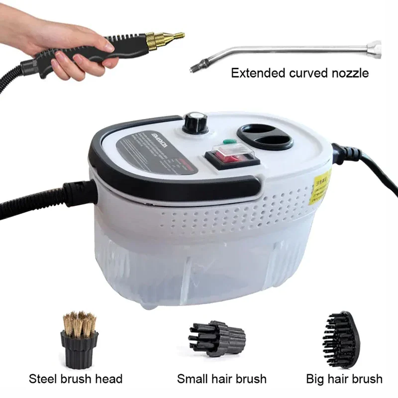 Power Steam 2500W Portable High-Pressure Steam Cleaner