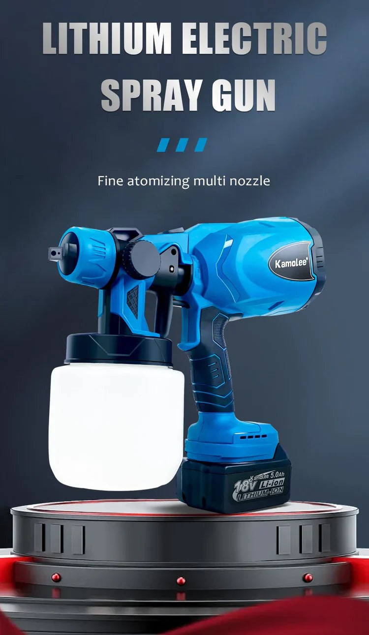 Cordless Electric Spray Paint Gun