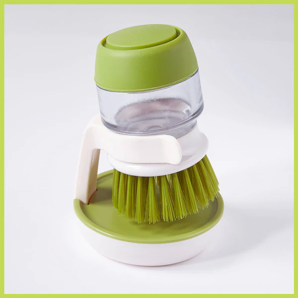 Dishwashing Brush With Soap Dispenser