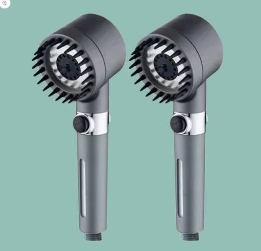 Soothing High-Pressure Ionic Shower Head