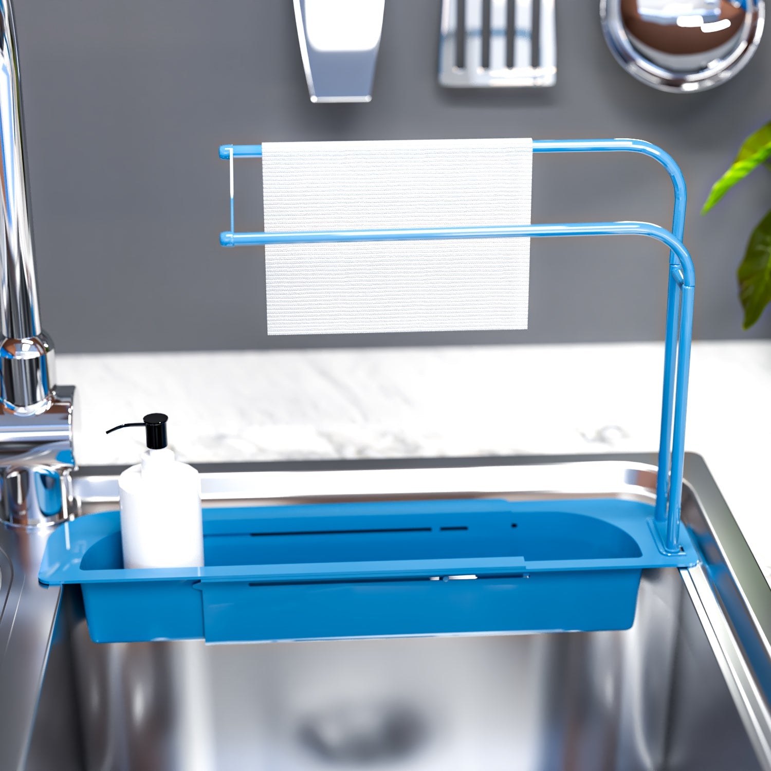 Multi Functional Telescopic Sink Organiser