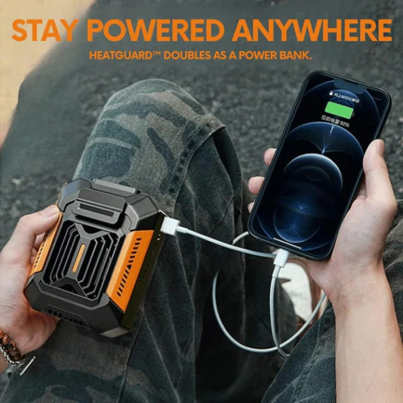 Hands‑Free Jobsite Cooling Fan