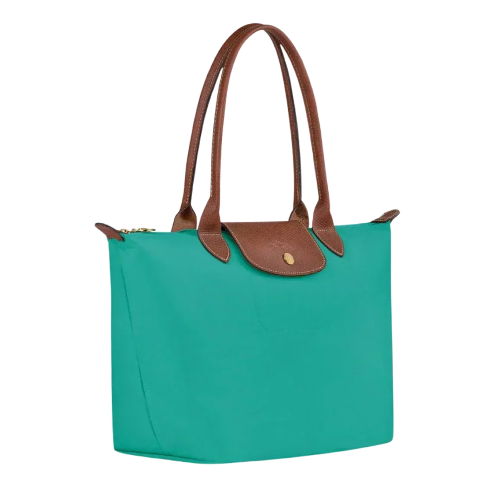 Large Foldable Nylon Bag, Turquoise